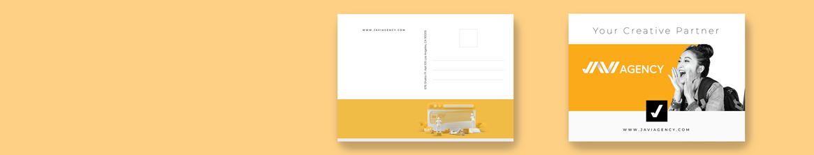 Postcards for direct mail campaigns